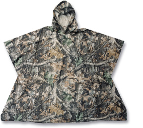 Rocky Camouflage Waterproof Poncho