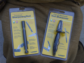 Lansky Axe & Machete Sharpener and Tactical Sharpening Rod