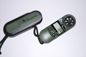 Kestrel K2500NV wind meter