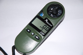 Kestrel K2500NV wind meter