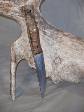 Bernie Garland Woodsman Bird and Trout Knife
