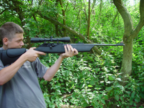 CO2 powered Umarex 850 Airmagnum