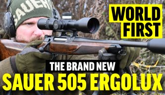 NEW Sauer 505 ErgoLux in 308 - WORLDS FIRST TEST and breakdown with Chris Parkin.