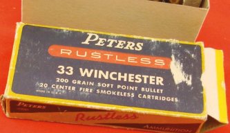 Case History - 33 Winchester