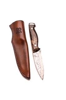 Mammoth ivory and Damascus steel hunting knife - the latest  addition to Rigby’s growing accessories