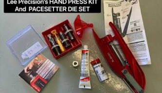 Lee Precision Breechlock Hand Press Kit and Pacesetter reloading dies review