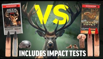 LEAD VS COPPER - Winchester DEER SEASON XP vs Winchester COPPER IMPACT - Video Review