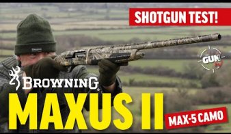 Browning Maxus II Camo Max-5 Shotgun Review - Video Review