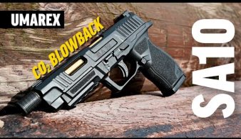 Umarex SA10 .177 Pellet and 4.5mm BB CO2 Air Pistol - Video Review
