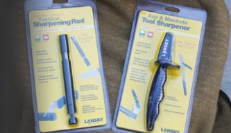 Lansky Axe & Machete Sharpener and Tactical Sharpening Rod