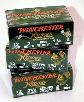 Winchester Supreme Elite Xtended Non - Toxic 12 bore cartridges