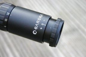 Three Barska Tactical Mil-Dot scopes