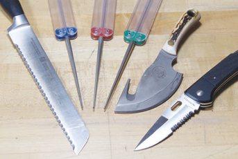 Serrated Knife Sharpening, Getting Started