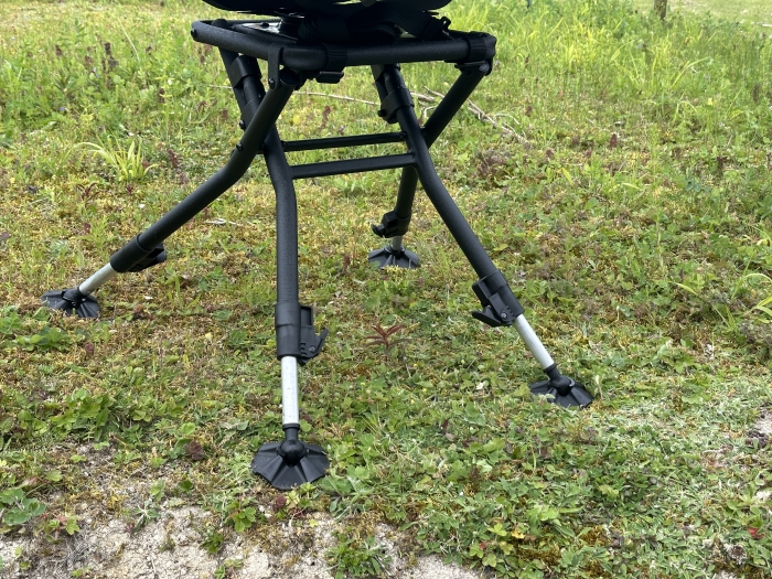 Black Sierra Nitro Pro XL 360º Silent Swivel Hunting Chair Hunting