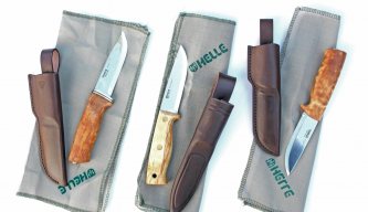 Helle Alden, Temagami and Eggen knives