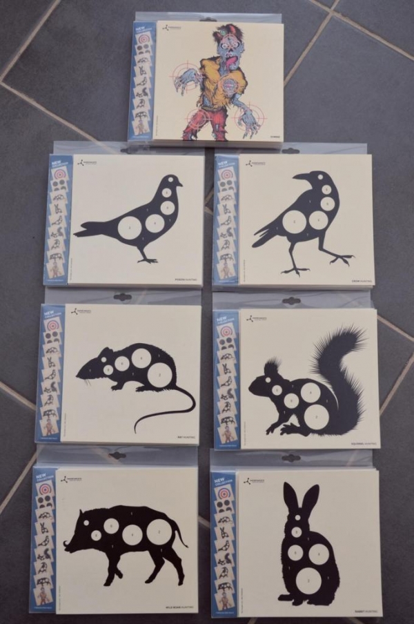 Range right Zonal Paper Targets | Shooting Target Reviews | Gun Mart