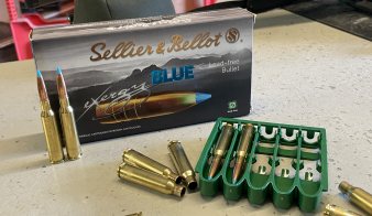 Sellier & Bellot 6.5X55 eXergy Blue non-lead