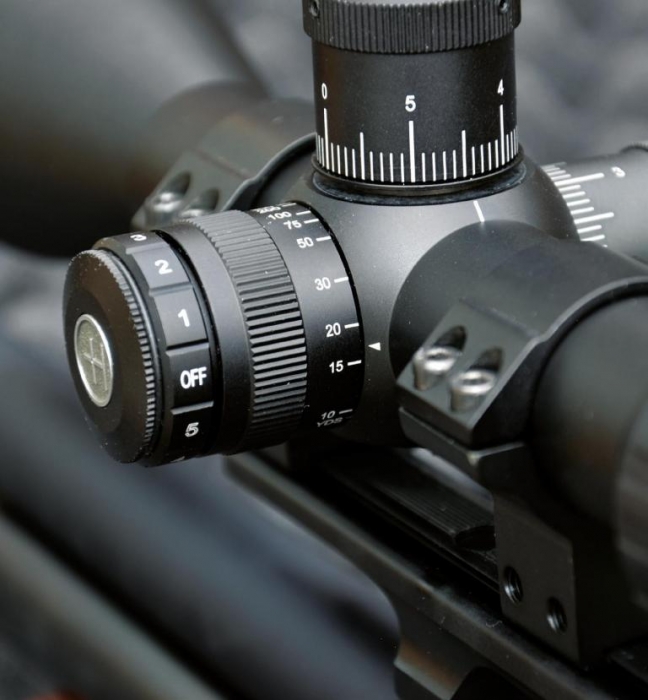 Hawke 30 WA SF IR Zielfernrohr 6-14x50 – Für .22LR Subsonic, Mit 30 Mm Tubus, Schwarz, Made In China