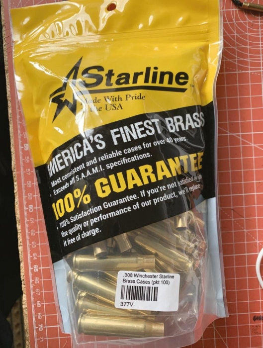 223 Remington Starline Brass Cases (pkt100)