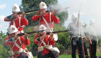 The Martini Henry Rifle - Reenactment