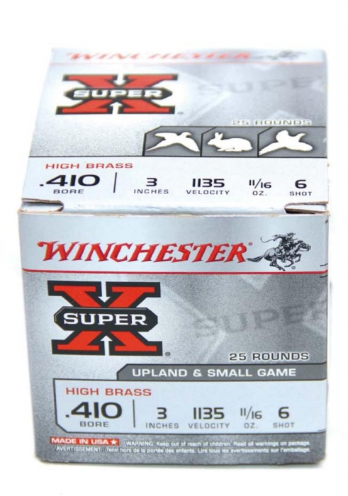 Winchester Super X 12-Gauge Shotgun Shells, #6 Shot, 25-Ct.