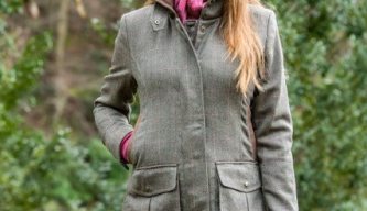 Style and functionality combined with Schöffel’s feminine Lilymere tweed jacket