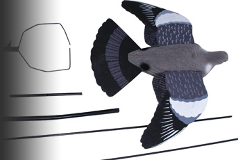 Realistic Bird Shooting Decoys NEW Jack Pyke 2 x Flying Pigeon Decoy Sets