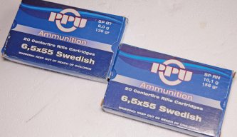 Ammo Test: PPU 6.5x55 Swedish 139 and 155-grain SP