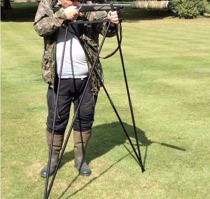 Deerhunter quad shooting sticks rest rifle accuracy 4 legged 