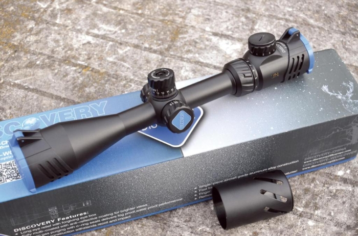 DISCOVERY VT-2 3-12X44SFIR Large Side Wheel Shock Proof Hunting Rifle Scope 