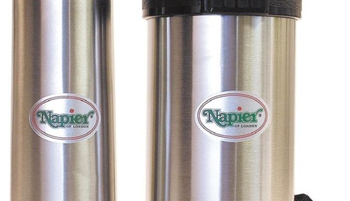 Napier Stainless Steel Flasks