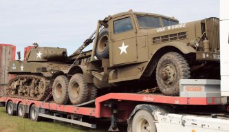 Transporting Military Vehicles