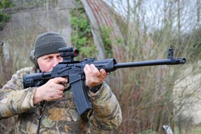 Saiga SWAT-12K shotgun