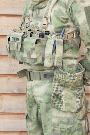 OPS Integrated Chest Rig in ATACS FG | Camouflage Clothing | Gun Mart
