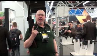 IWA SPECIAL 2012: Pete Moore with GSG STG 44 .22 LR semi-auto reproduction
