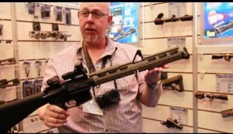 IWA 2015 Leapers/UTG AR15 accessories and optics