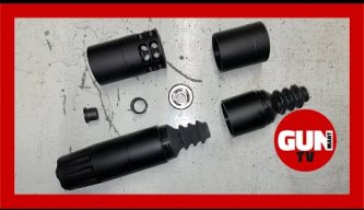 A-TEC H2 moderator muzzle brake system