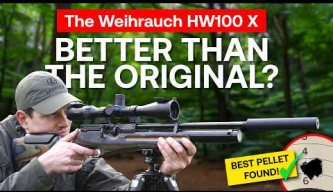 How many shots?! Testing the new regulated Weihrauch HW100 X Sporter Laminate Adjustable