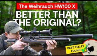 How many shots?! Testing the new regulated Weihrauch HW100 X Sporter Laminate Adjustable - Video Review
