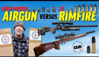 Is a high-powered airgun better than a .22 rimfire? - Video Review