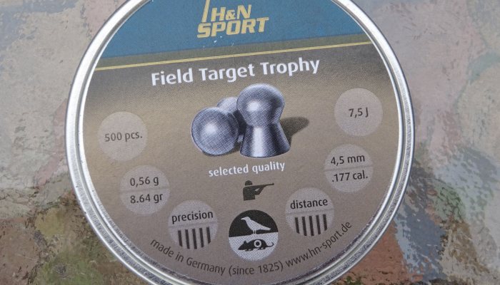 H&N Field Target Trophy Pellets - AMMO TEST - image {image:count}