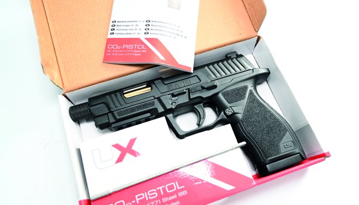 The Umarex SA10 CO2 pistol - GOLD STAR - image {image:count}