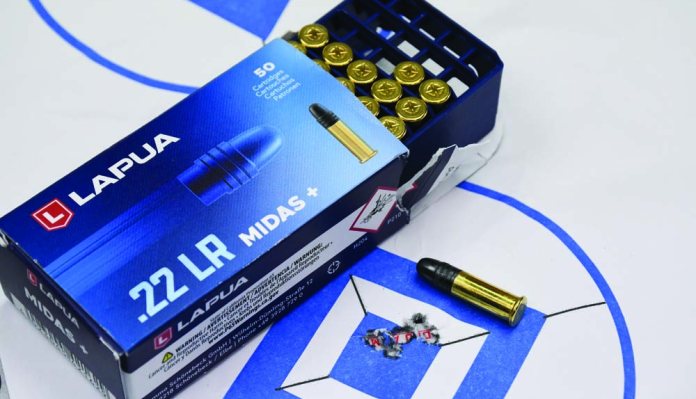 Lapua Midas+ and Remington Subsonic Hollow Point .22LR Ammunition