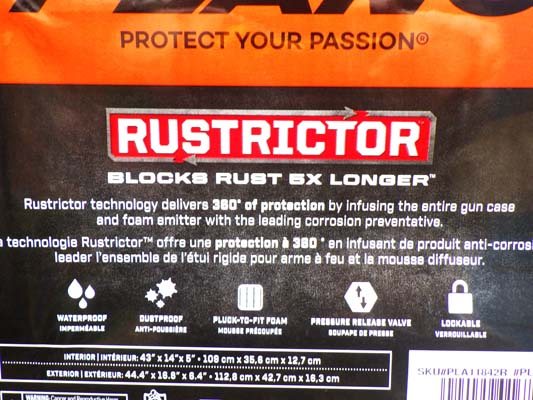 Plano Rustrictor All Weather 42” Rifle Case - image {image:count}