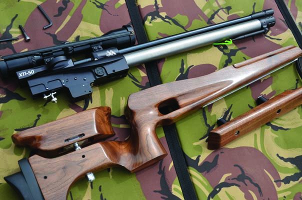 AIR ARMS XTi-50 (ACTION ONLY) - Delicious Walnut - image {image:count}