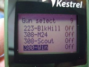 Kestrel 4500 NV with Horus Atrag Ballistics Software - image {image:count}