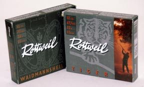 Tiger 32gram 5’s and Waidmanns Heil 36gram 6’s