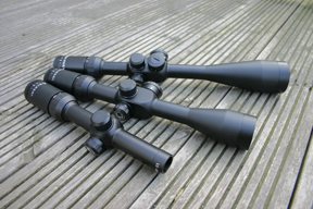 Three Barska Tactical Mil-Dot scopes - image {image:count}