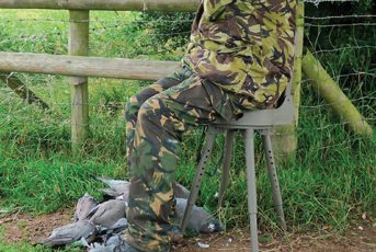 bergara stag folding shooting chair