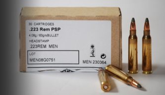 MEN 223 Rem soft point